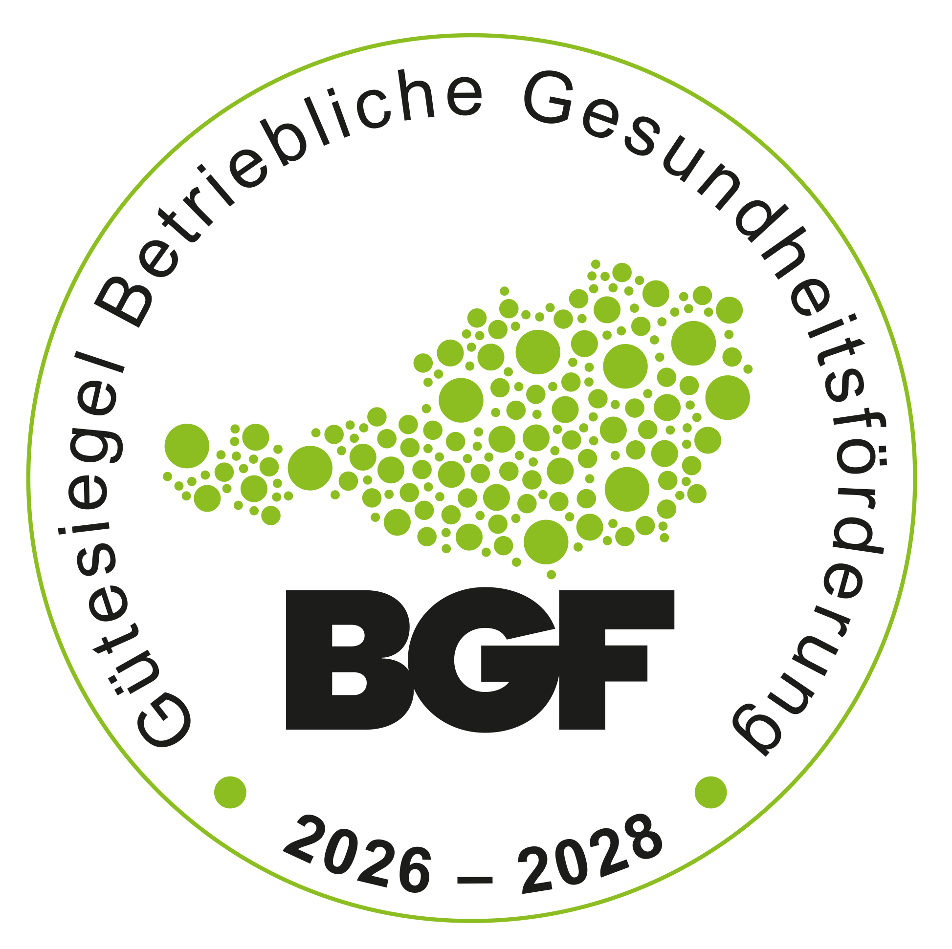 BGF Guetesiegel 2026 2028